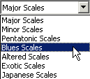 guitar scale types
